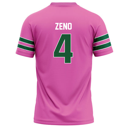 UAB - NCAA Football : Jacob Zeno - Pink Football Jersey-1