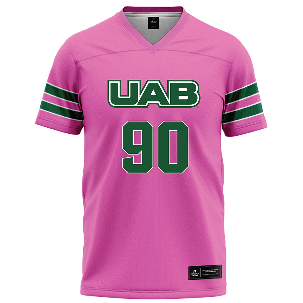 UAB - NCAA Football : Christopher Spencer - Pink Football Jersey-0