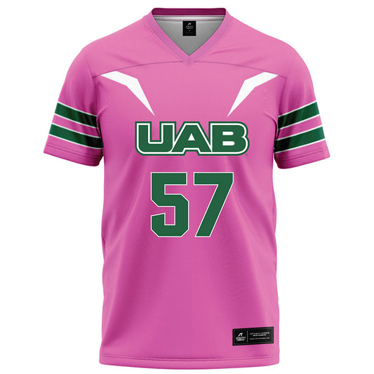 UAB - NCAA Football : Xander Echols - Pink Football Jersey-0