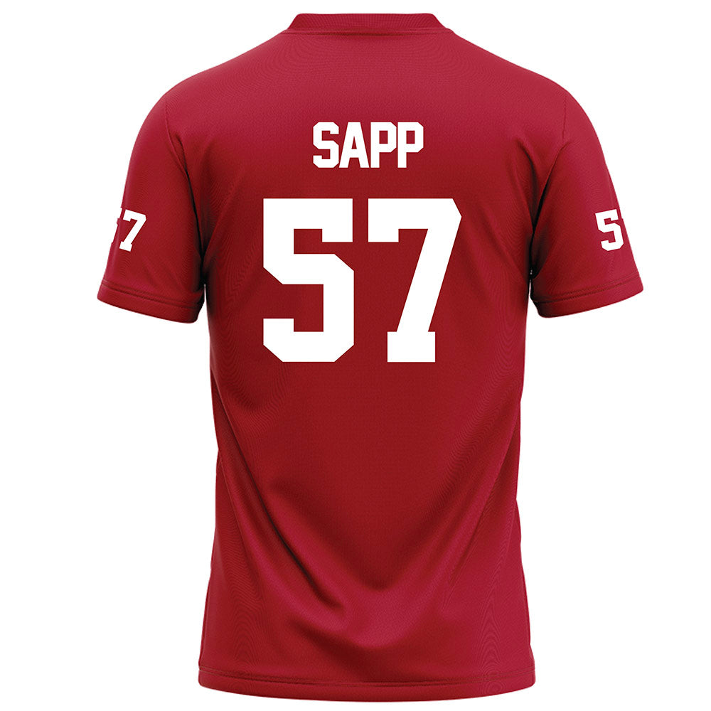 Nicholls State - NCAA Football : Jamaal Sapp - Red Football Jersey-1