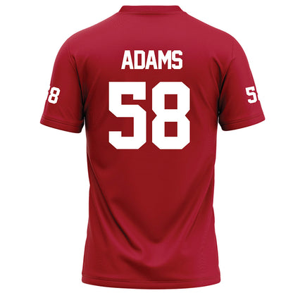 Nicholls State - NCAA Football : Arrington Adams - Red Football Jersey-1