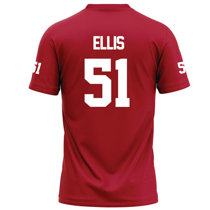 Nicholls State - NCAA Football : Malik Ellis - Red Football Jersey-1