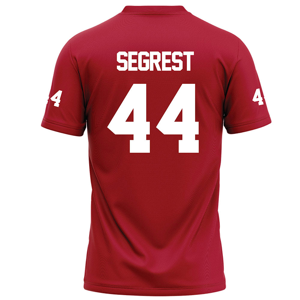 Nicholls State - NCAA Football : Dejarious Segrest - Red Football Jersey-1