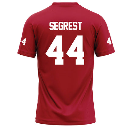 Nicholls State - NCAA Football : Dejarious Segrest - Red Football Jersey-1