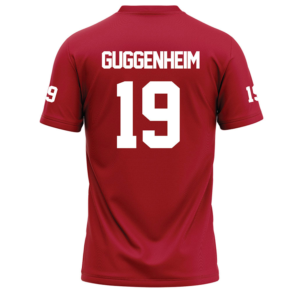 Nicholls State - NCAA Football : Collin Guggenheim - Red Football Jersey