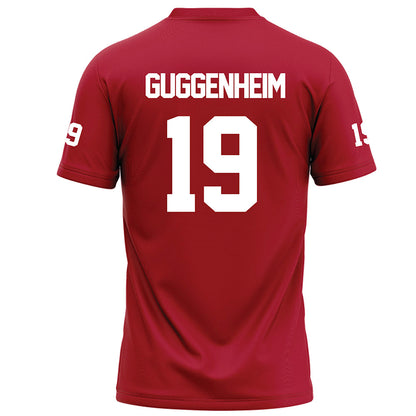 Nicholls State - NCAA Football : Collin Guggenheim - Red Football Jersey
