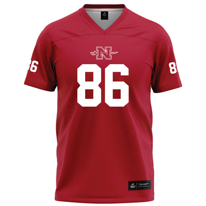 Nicholls State - NCAA Football : Gregory Donaldson - Red Football Jersey-0