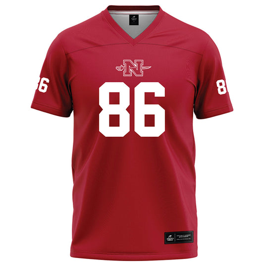 Nicholls State - NCAA Football : Gregory Donaldson - Red Football Jersey-0