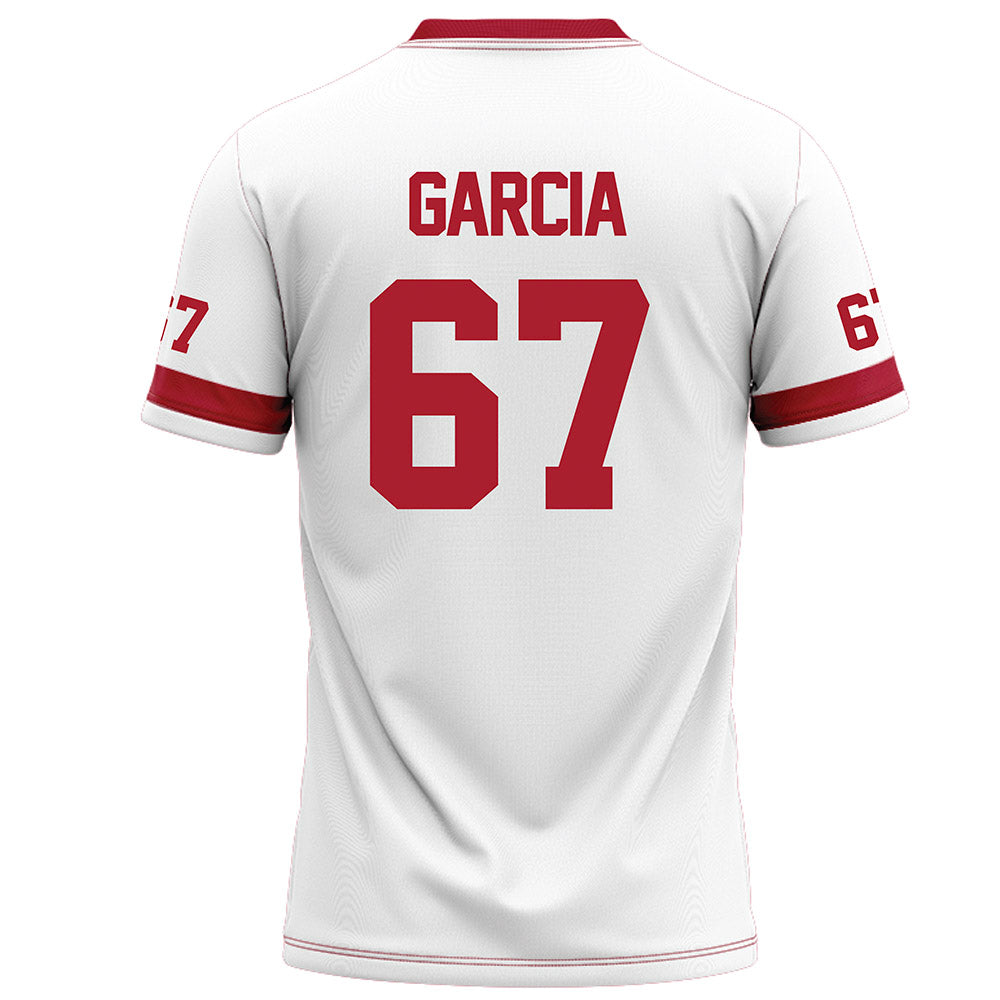 Nicholls State - NCAA Football : Marcus Garcia - White Football Jersey