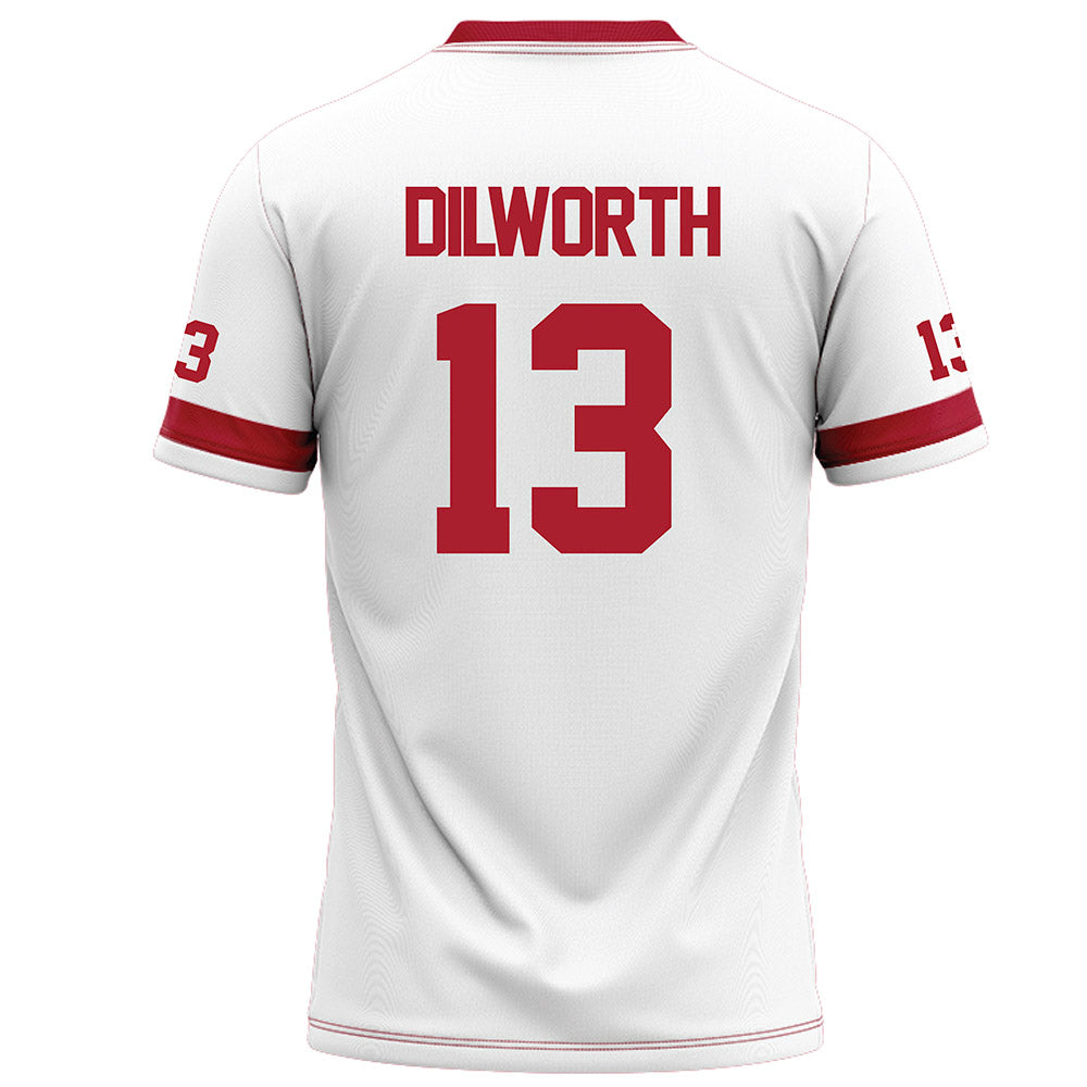 Nicholls State - NCAA Football : Zavian Dilworth - White Football Jersey-1