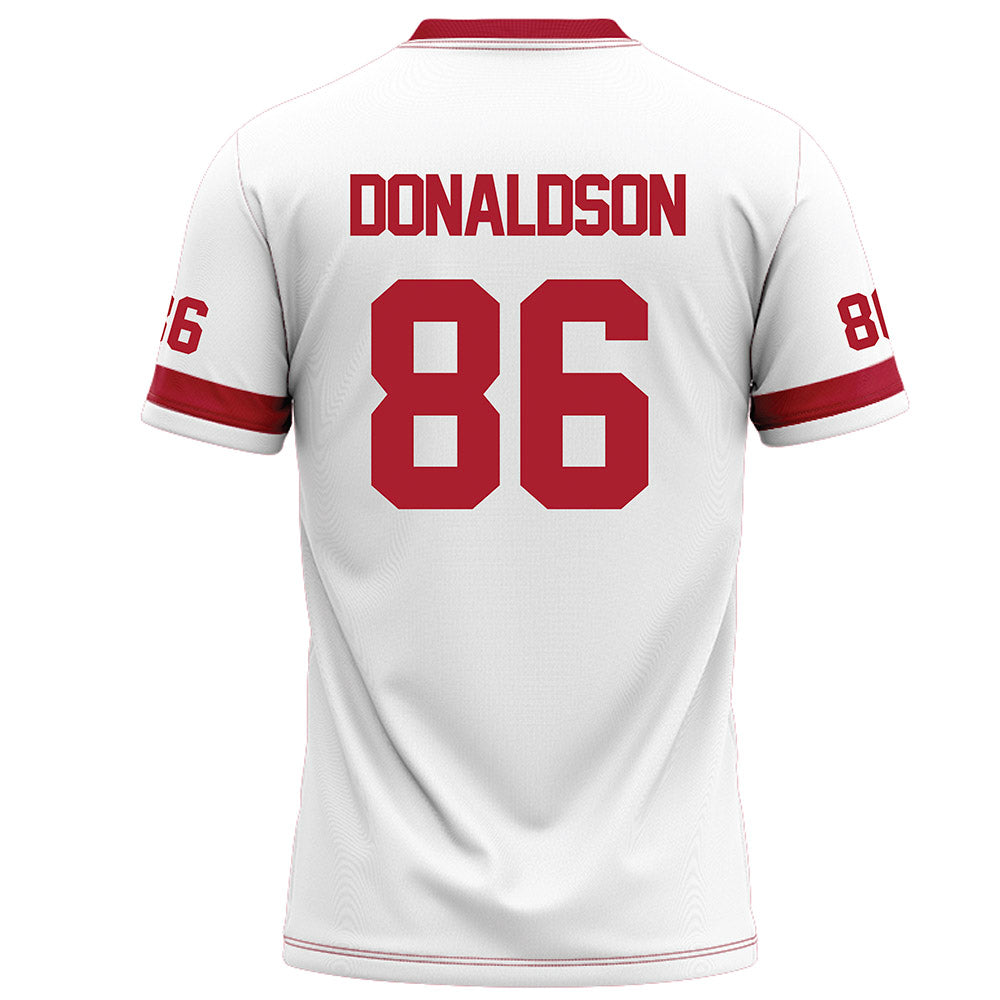 Nicholls State - NCAA Football : Gregory Donaldson - White Football Jersey-1
