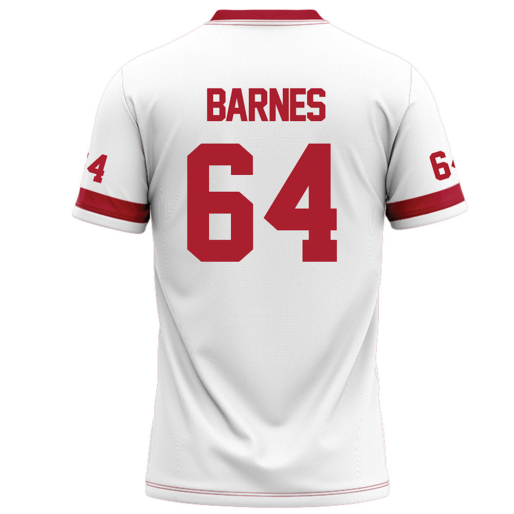 Nicholls State - NCAA Football : Kyron Barnes - White Football Jersey-1