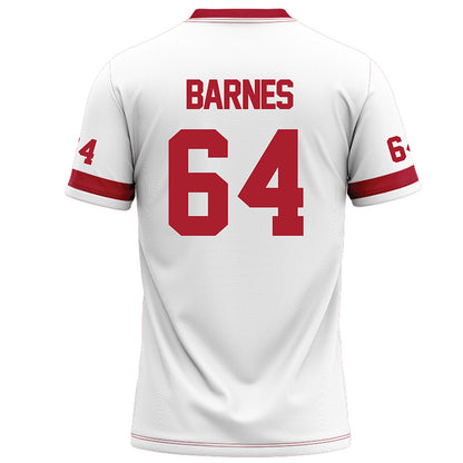 Nicholls State - NCAA Football : Kyron Barnes - White Football Jersey-1