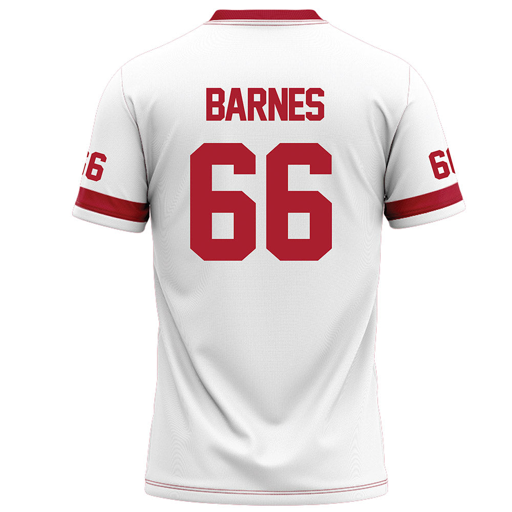 Nicholls State - NCAA Football : Kamron Barnes - White Football Jersey-1