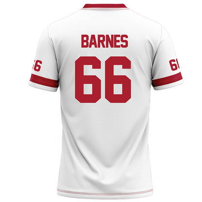 Nicholls State - NCAA Football : Kamron Barnes - White Football Jersey-1