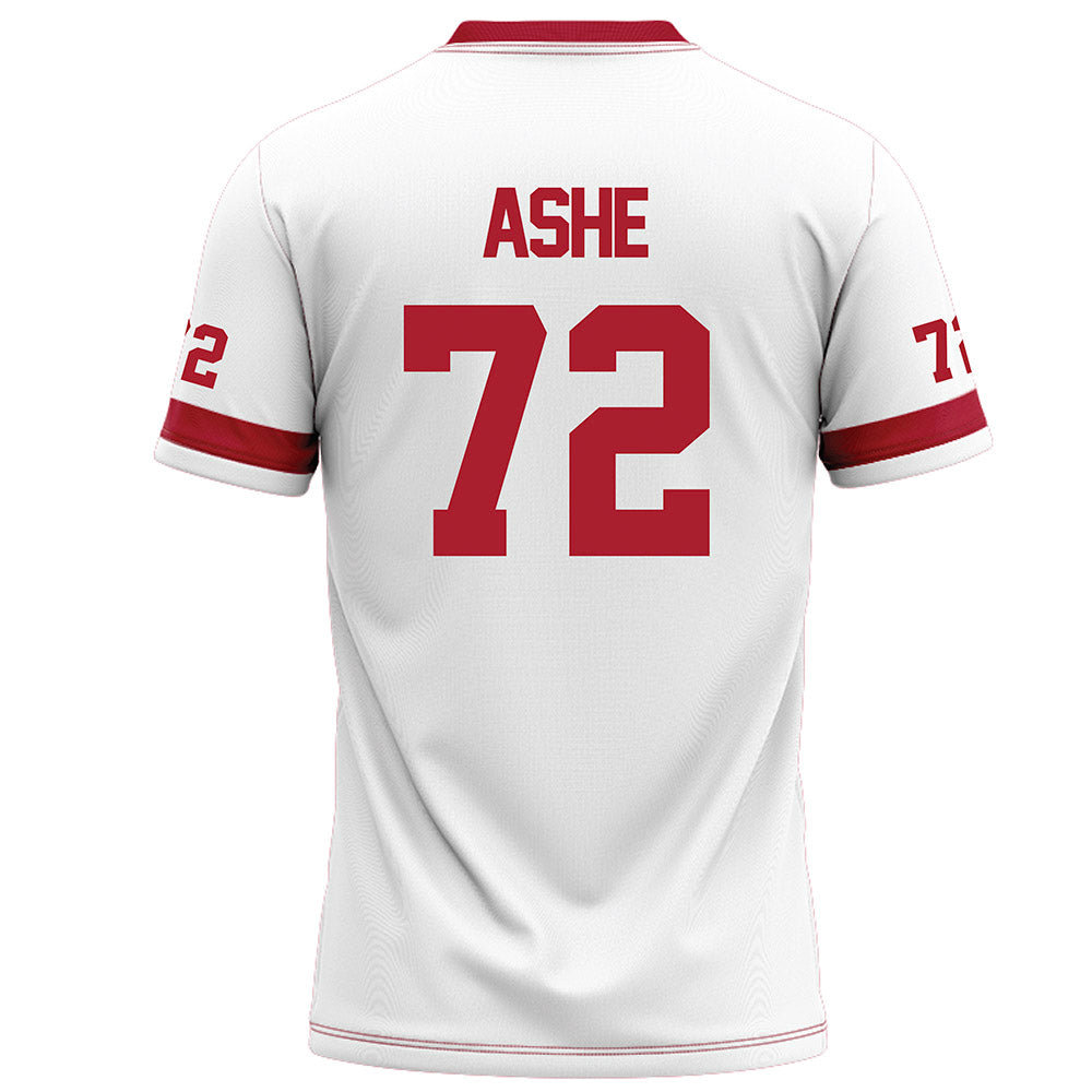 Nicholls State - NCAA Football : Thomas Ashe - White Football Jersey-1