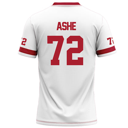 Nicholls State - NCAA Football : Thomas Ashe - White Football Jersey-1