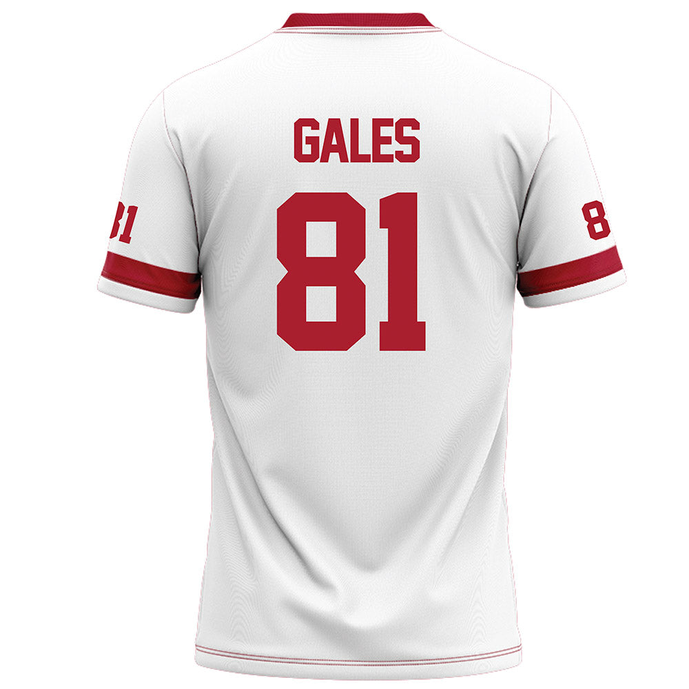 Nicholls State - NCAA Football : Patrick Gales - White Football Jersey-1