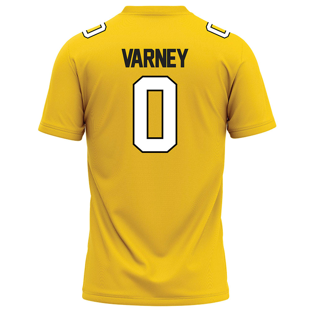 Centre College - NCAA Football : Cayden Varney - Gold Football Jersey-1