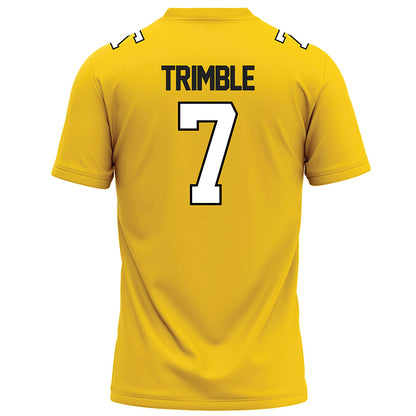 Centre College - NCAA Football : Mason Trimble - Gold Football Jersey-1