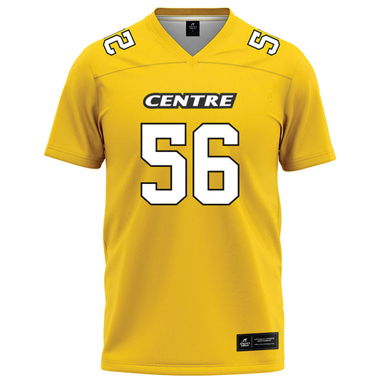 Centre College - NCAA Football : Keandre Thompson - Gold Football Jersey-0