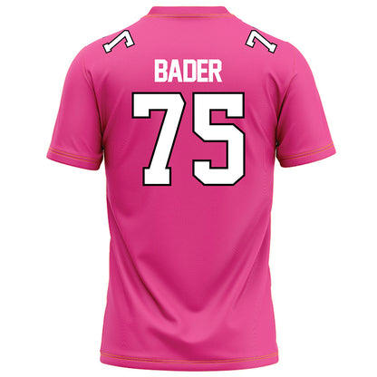 Centre College - NCAA Football : Jeremy Bader - Pink Football Jersey-3
