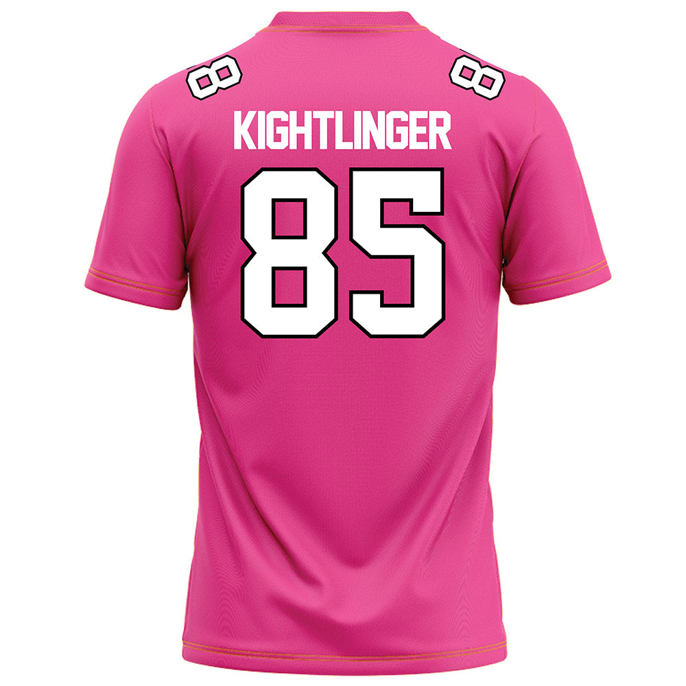 Centre College - NCAA Football : Brooks Kightlinger - Pink Football Jersey-2