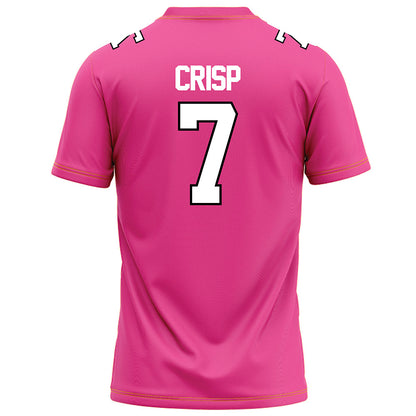 Centre College - NCAA Football : Westin Crisp - Pink Football Jersey-2