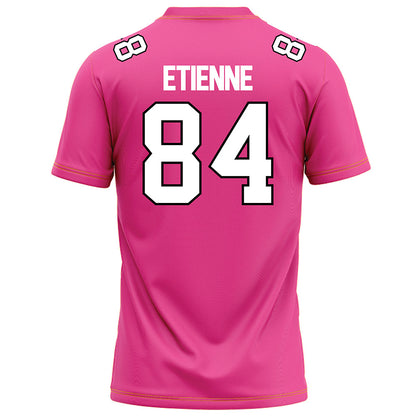 Centre College - NCAA Football : Jaiden Etienne - Pink Football Jersey-3