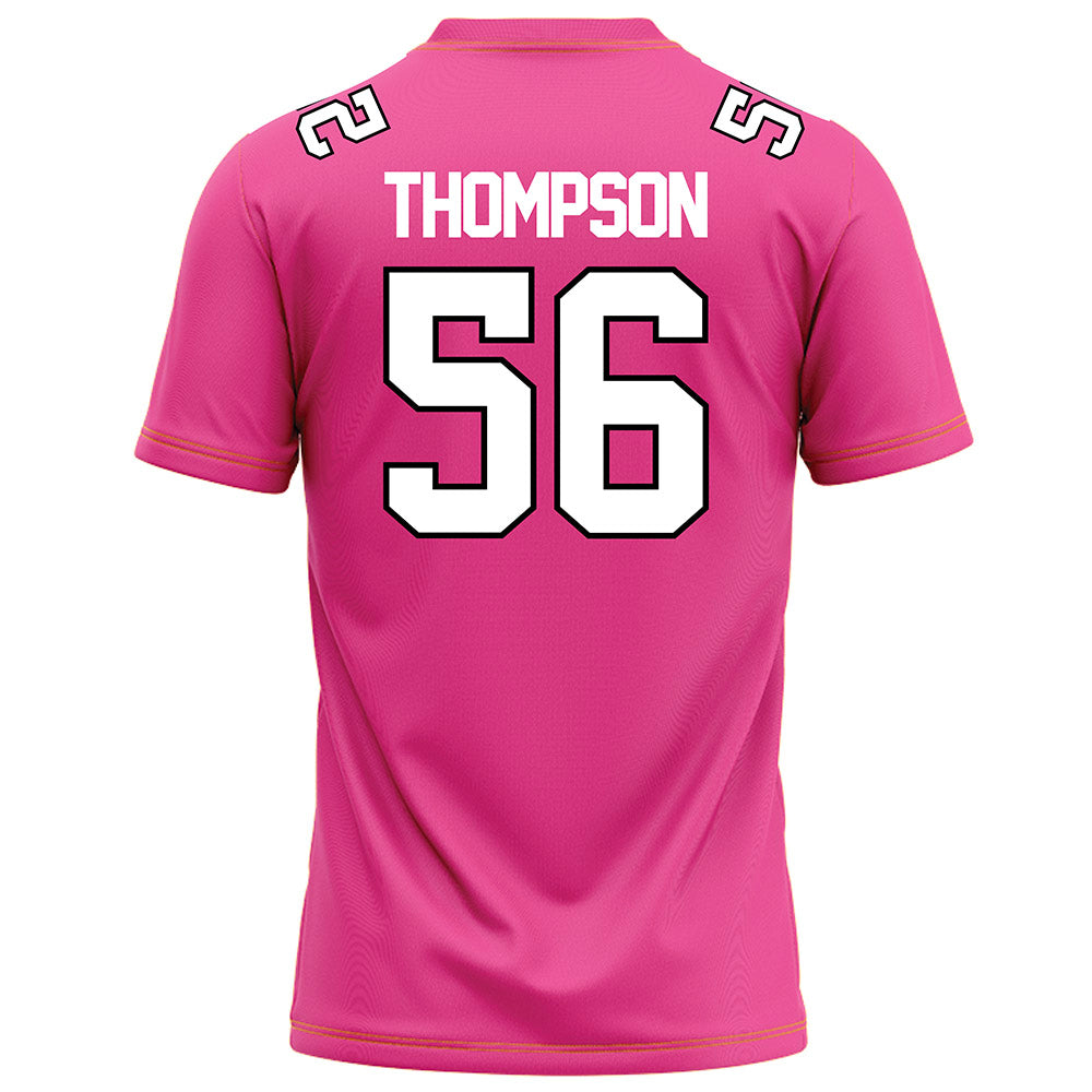 Centre College - NCAA Football : Keandre Thompson - Pink Football Jersey-3