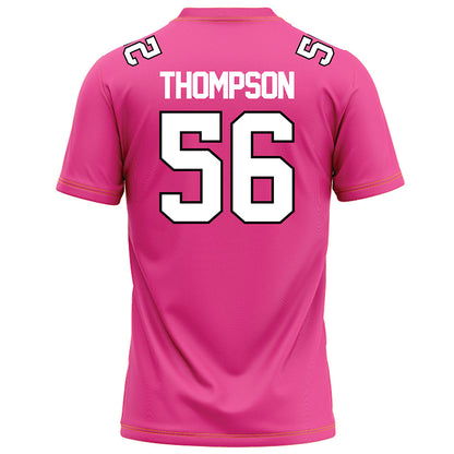 Centre College - NCAA Football : Keandre Thompson - Pink Football Jersey-3