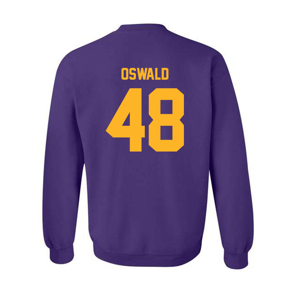 North Alabama - NCAA Baseball : Gavin Oswald - Classic Fashion Shersey Crewneck Sweatshirt-1