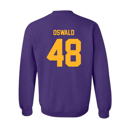 North Alabama - NCAA Baseball : Gavin Oswald - Classic Fashion Shersey Crewneck Sweatshirt-1