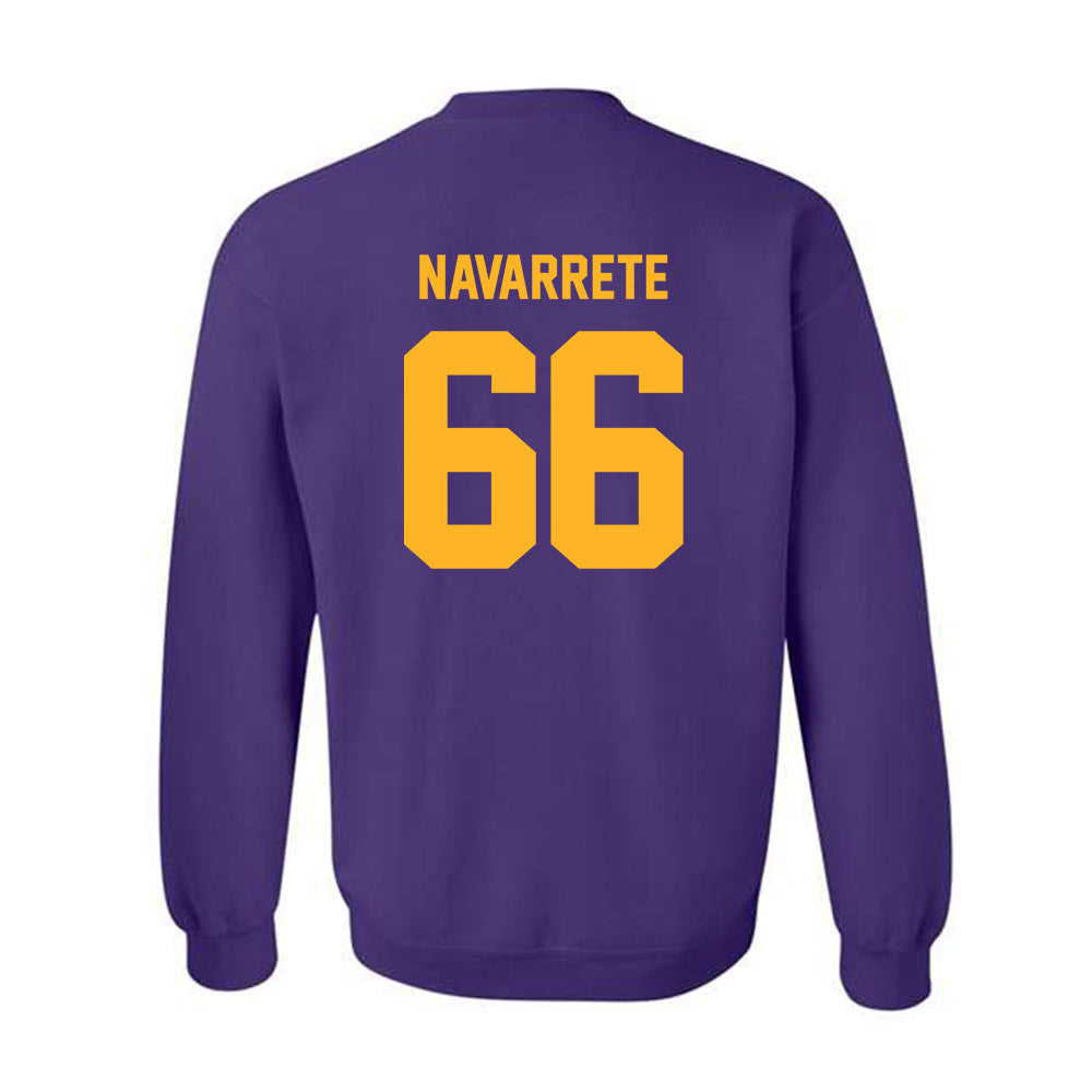 North Alabama - NCAA Football : Julian Navarrete - Classic Fashion Shersey Crewneck Sweatshirt-1