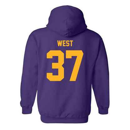 North Alabama - NCAA Baseball : Ryan West - Hooded Sweatshirt