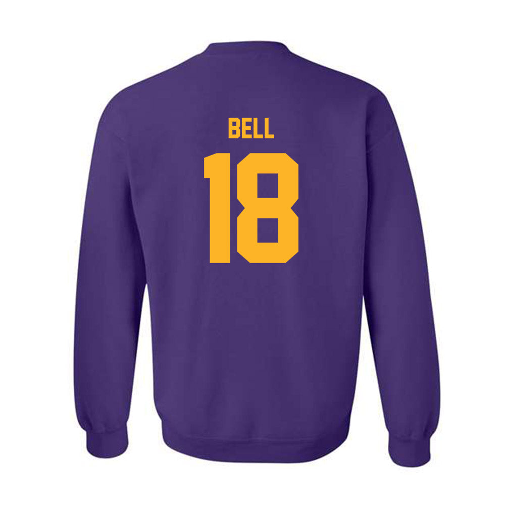North Alabama - NCAA Baseball : Hunter Bell - Classic Fashion Shersey Crewneck Sweatshirt-1