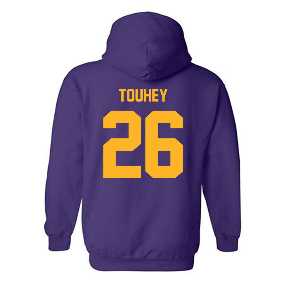 North Alabama - NCAA Baseball : Jordan Touhey - Classic Fashion Shersey Hooded Sweatshirt-1