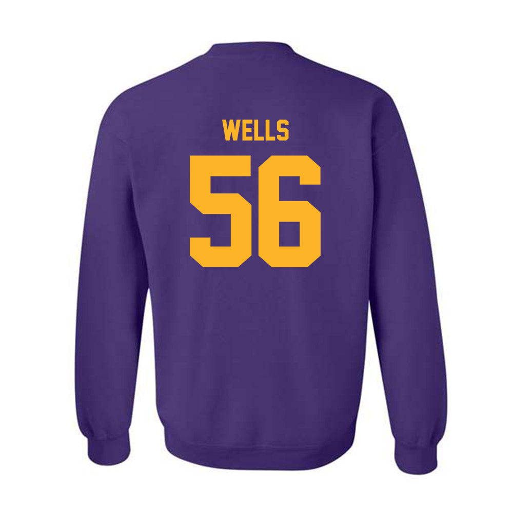 North Alabama - NCAA Football : Matthew Wells - Classic Fashion Shersey Crewneck Sweatshirt-1