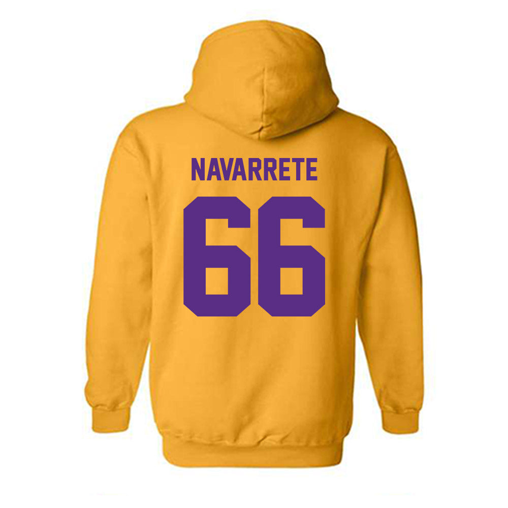 North Alabama - NCAA Football : Julian Navarrete - Classic Fashion Shersey Hooded Sweatshirt-1