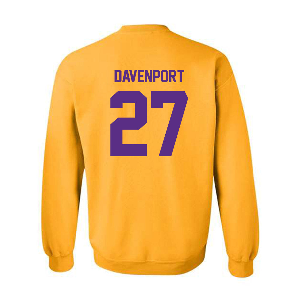 North Alabama - NCAA Baseball : Luke Davenport - Classic Fashion Shersey Crewneck Sweatshirt-1