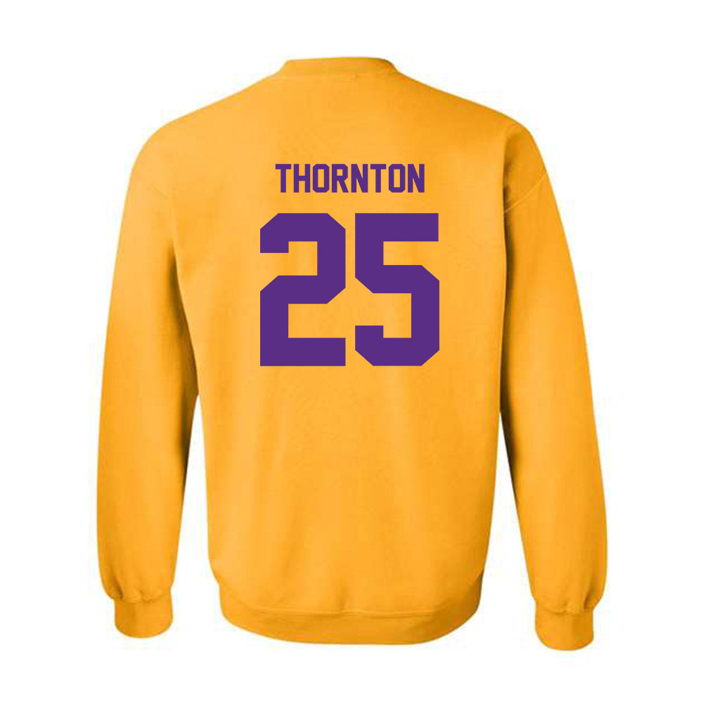North Alabama - NCAA Football : Logan Thornton - Classic Fashion Shersey Crewneck Sweatshirt-1
