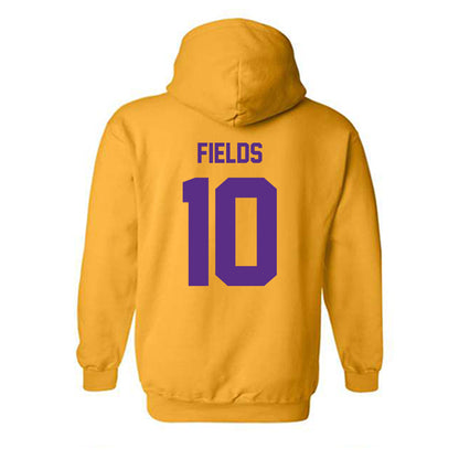 North Alabama - NCAA Football : KJ Fields - Classic Fashion Shersey Hooded Sweatshirt-1