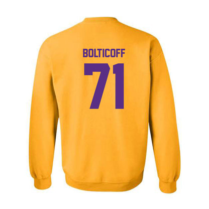 North Alabama - NCAA Football : Noah Bolticoff - Classic Fashion Shersey Crewneck Sweatshirt-1