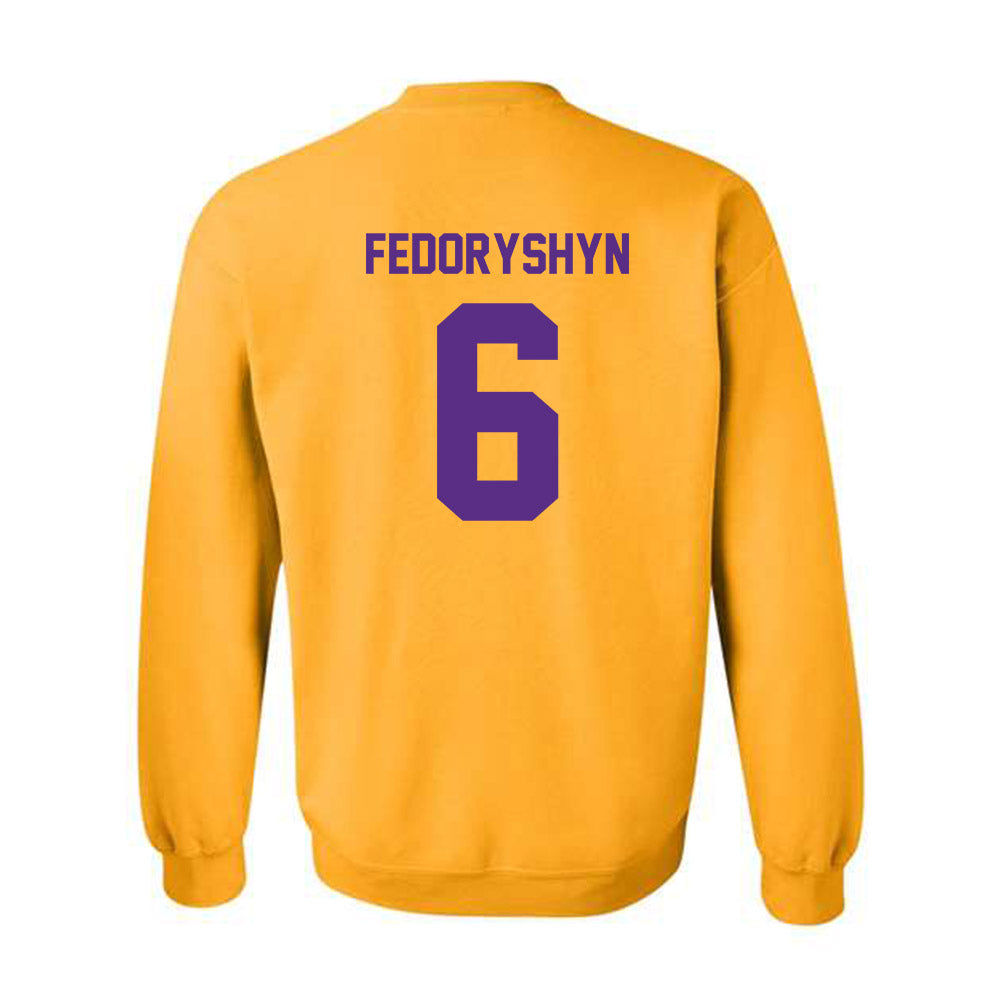 North Alabama - NCAA Men's Tennis : Nazar Fedoryshyn - Classic Fashion Shersey Crewneck Sweatshirt-1