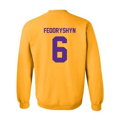 North Alabama - NCAA Men's Tennis : Nazar Fedoryshyn - Classic Fashion Shersey Crewneck Sweatshirt-1