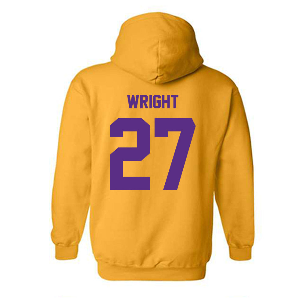 North Alabama - NCAA Softball : Claire Wright - Classic Fashion Shersey Hooded Sweatshirt-1