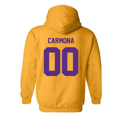 North Alabama - NCAA Baseball : Carlos Carmona - Classic Fashion Shersey Hooded Sweatshirt-1