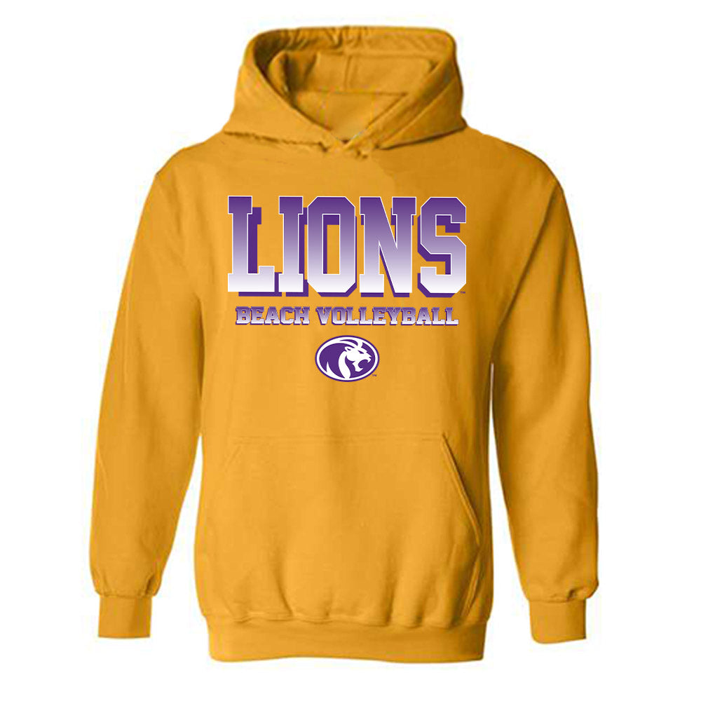 North Alabama - NCAA Beach Volleyball : Jennah Atchley - Classic Fashion Shersey Hooded Sweatshirt-0