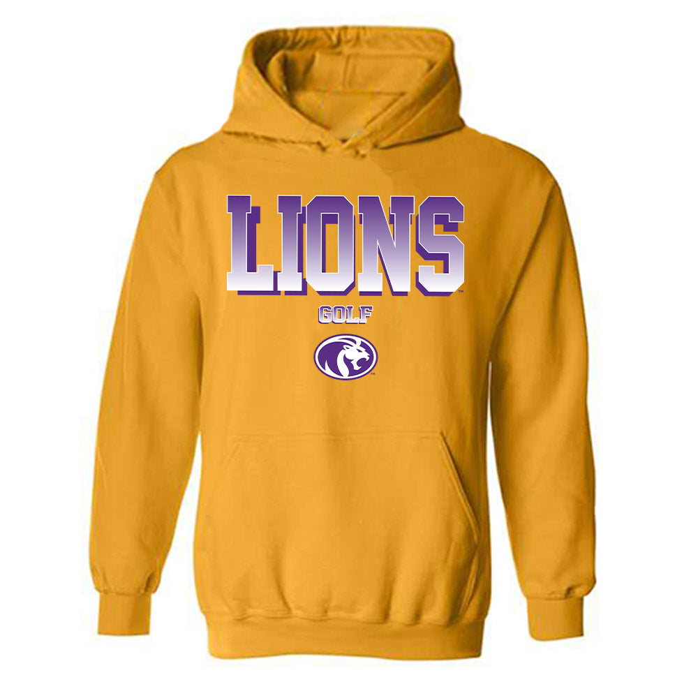North Alabama - NCAA Men's Golf : Corey Maher - Classic Fashion Shersey Hooded Sweatshirt-0