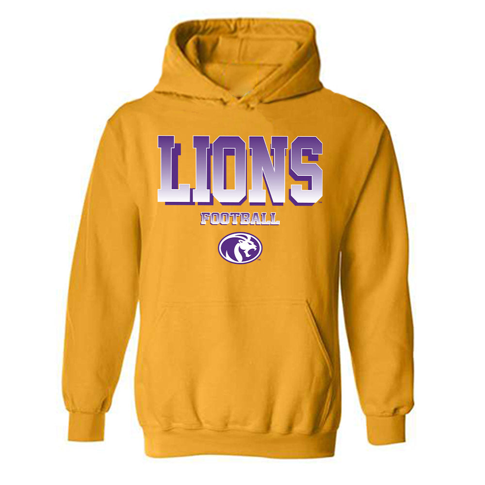 North Alabama - NCAA Football : Noah Gregg - Classic Fashion Shersey Hooded Sweatshirt-0
